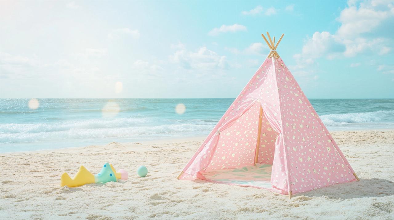 Tienda de Playa Bebé Rosa: Accesorios Esenciales para un Día Perfecto con tu Pequeña